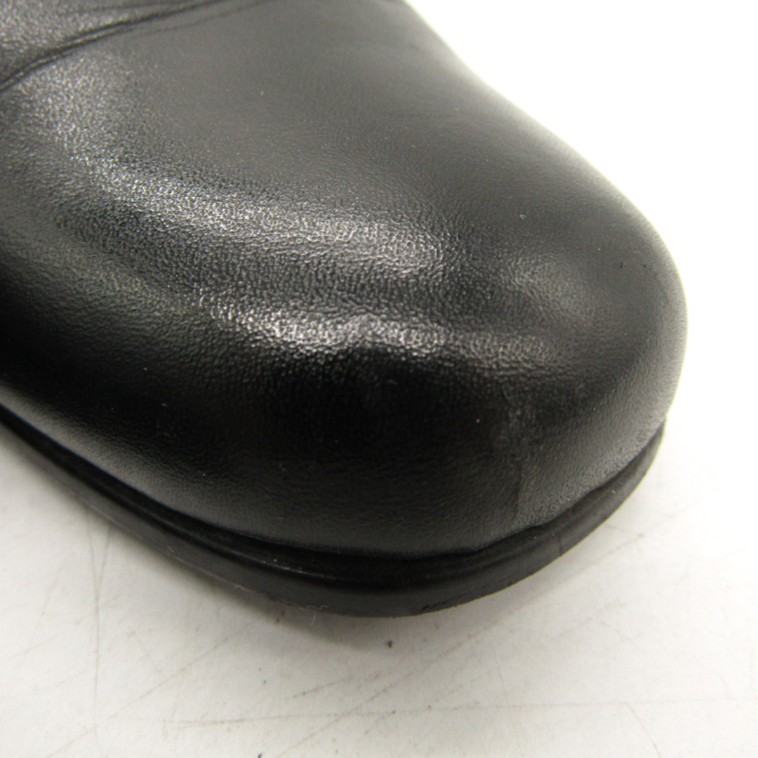 ピッティ パンプス スクエアトゥ 本革 レザー ブランド シューズ 靴 日本製 黒 レディース 22サイズ ブラック pitti レディースの靴/シューズ(ハイヒール/パンプス)の商品写真