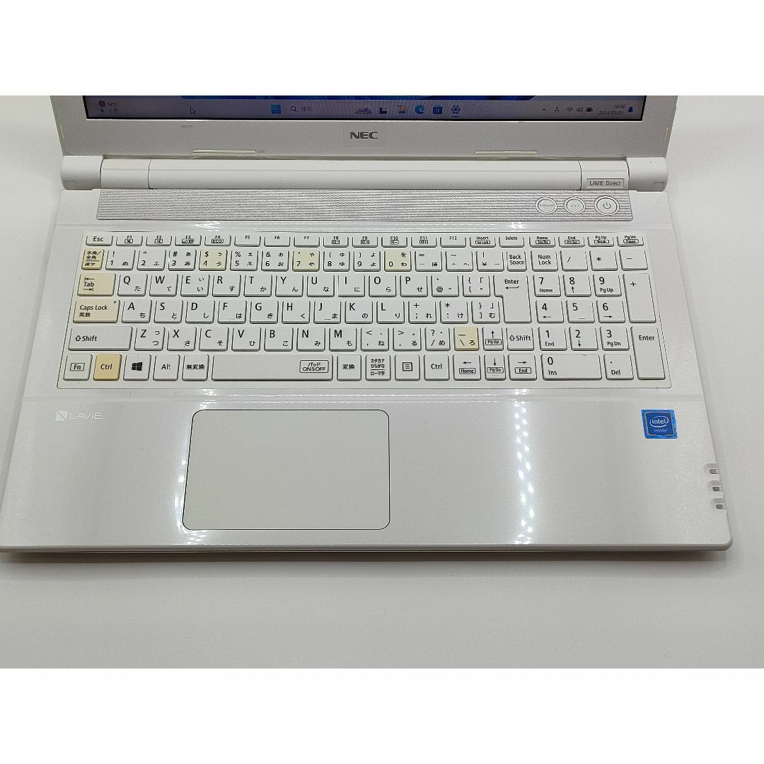 NEC(エヌイーシー)の美品★ノートパソコン/Windows11/大容量SSD/8GB/初心者★NEC スマホ/家電/カメラのPC/タブレット(ノートPC)の商品写真