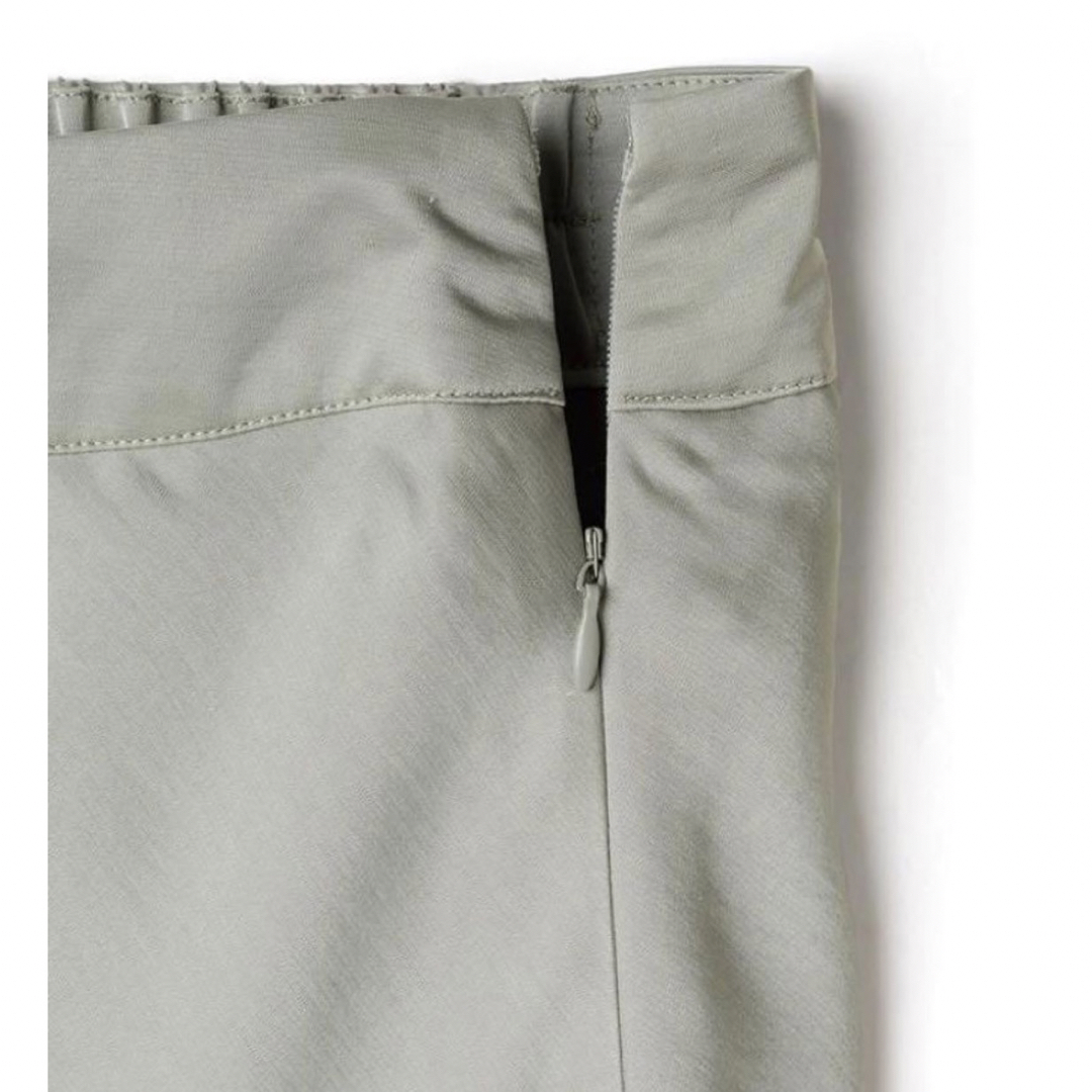 GRL(グレイル)のGRLグレイル ヴィンテージサテンマーメイドスカート[fo1366]ライトグレー レディースのスカート(ロングスカート)の商品写真