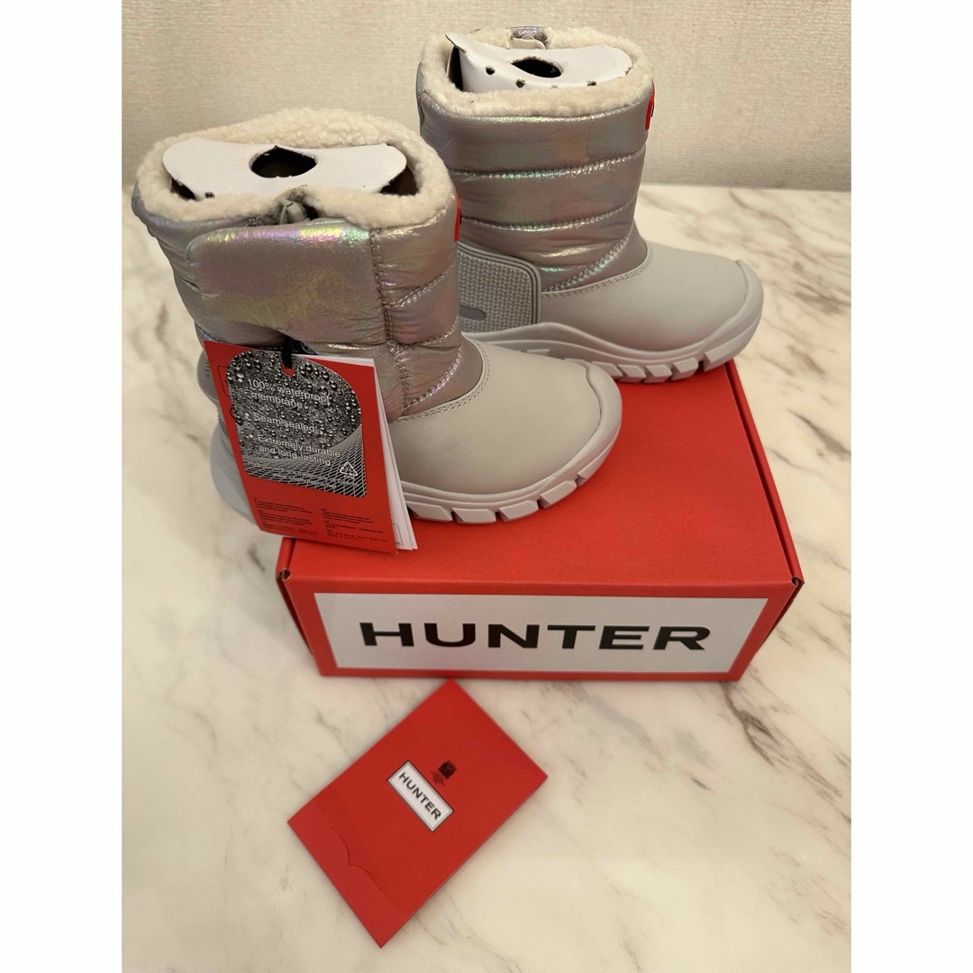 HUNTER(ハンター)のハンター リトルキッズ イントレピッド リフレクティブ カモフラージュ キッズ/ベビー/マタニティのキッズ靴/シューズ(15cm~)(長靴/レインシューズ)の商品写真