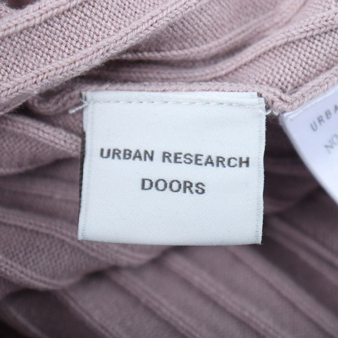 アーバンリサーチドアーズ ニット トップス セーター 長袖 シルク混 レディース Oneサイズ パープル URBAN RESEARCH DOORS レディースのトップス(ニット/セーター)の商品写真