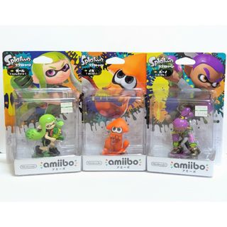 スプラトゥーン　限定カラー　amiibo　３点セット(アニメ/ゲーム)