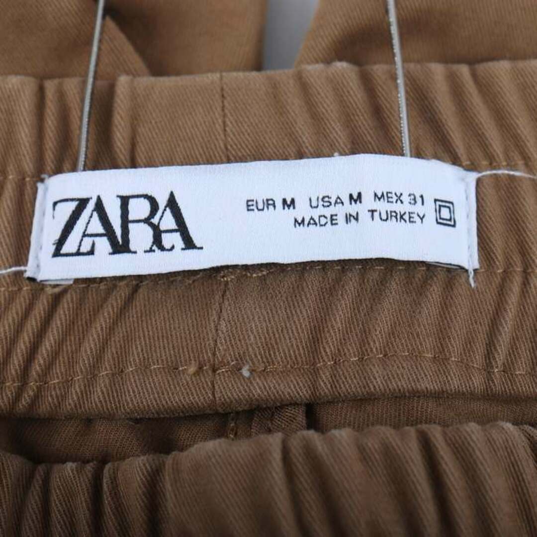 ZARA(ザラ)のザラ パンツ ボトムス レディース Mサイズ ブラウン ZARA レディースのパンツ(その他)の商品写真