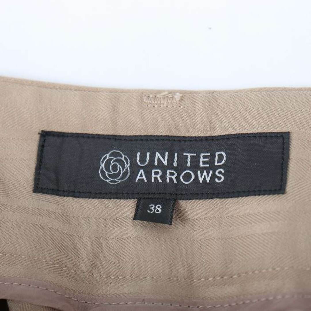 UNITED ARROWS(ユナイテッドアローズ)のユナイテッドアローズ パンツ ボトムス ワイド レディース 38サイズ ブラウン UNITED ARROWS レディースのパンツ(その他)の商品写真