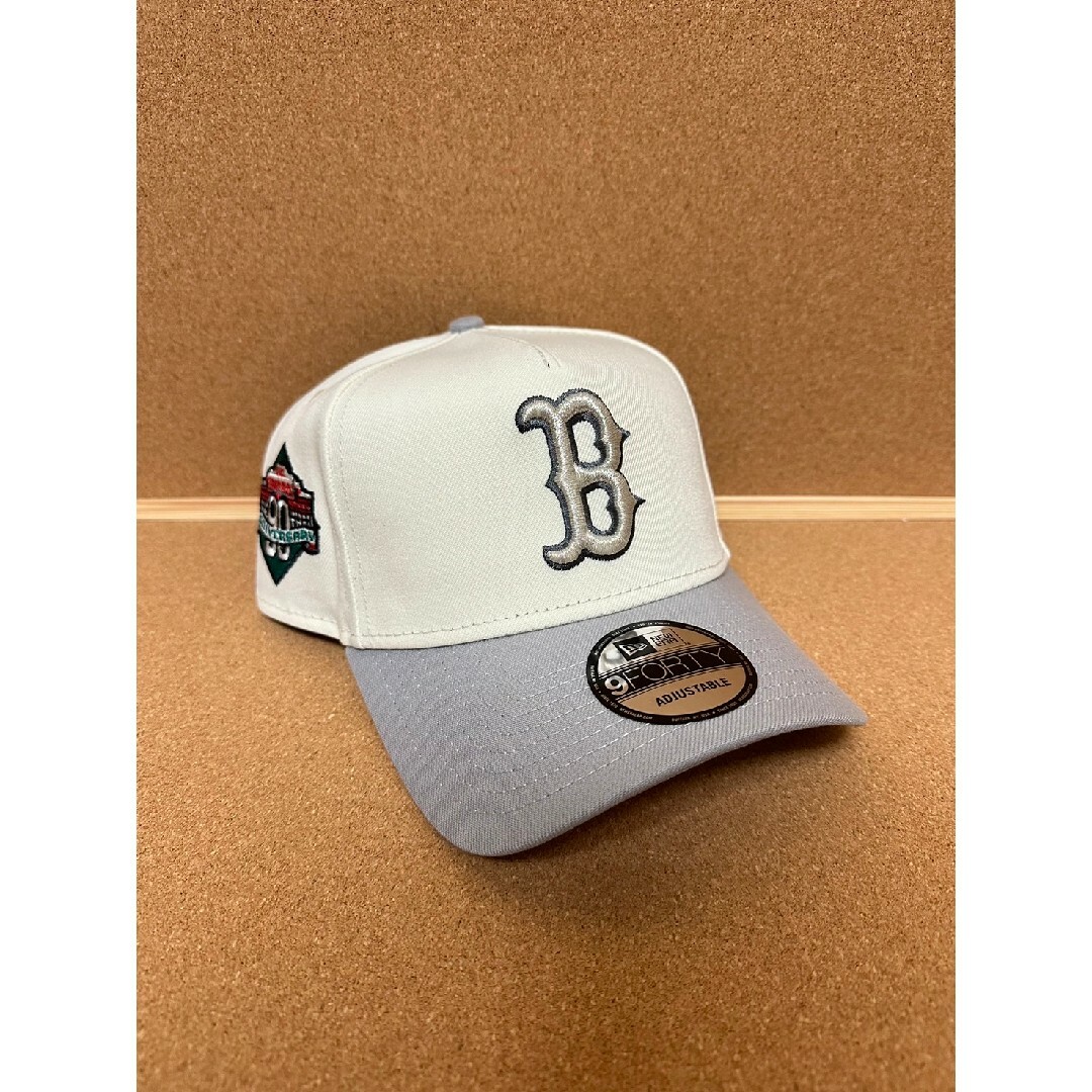 NEW ERA(ニューエラー)のニューエラ ボストンレッドソックス 9forty A-FRAME ツートンカラー メンズの帽子(キャップ)の商品写真
