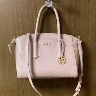 フルラ(Furla)の【訳あり】フルラ◆テッサ　2WAYハンドバッグショルダーピンク系(ショルダーバッグ)