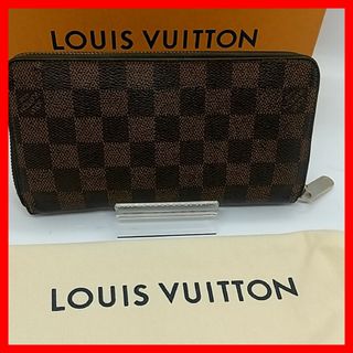 ルイヴィトン(LOUIS VUITTON)の【良品】ルイヴィトン ダミエ エベヌ ジッピーウォレット 長財布(財布)