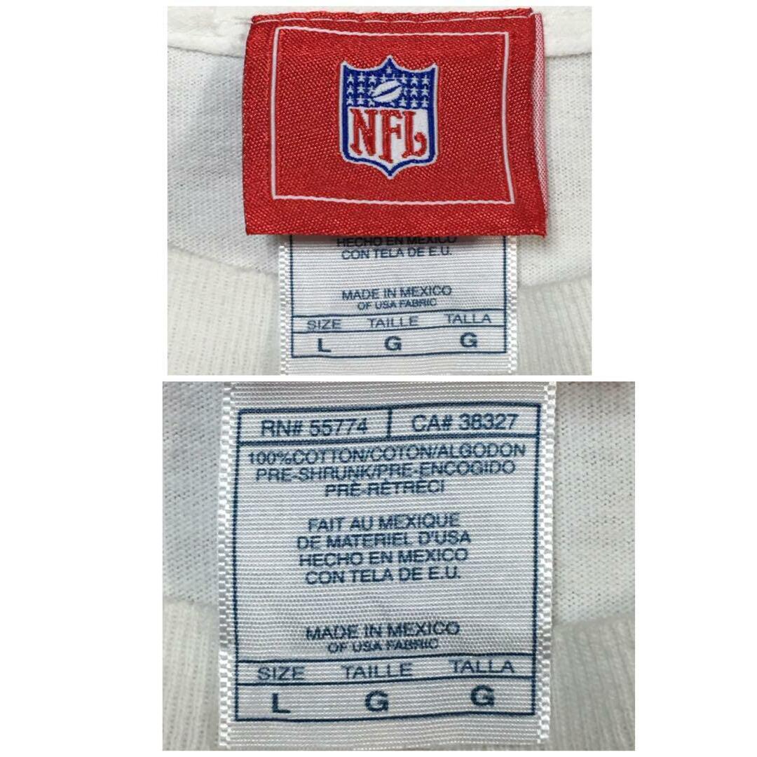 【希少メキシコ製】NFL 長袖プリントTシャツ　デトロイトライオンズ　F468 メンズのトップス(Tシャツ/カットソー(七分/長袖))の商品写真