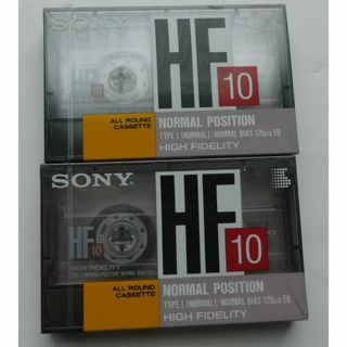 SONY - Sony カセットテープ(cassette tape)　10分(min) x2