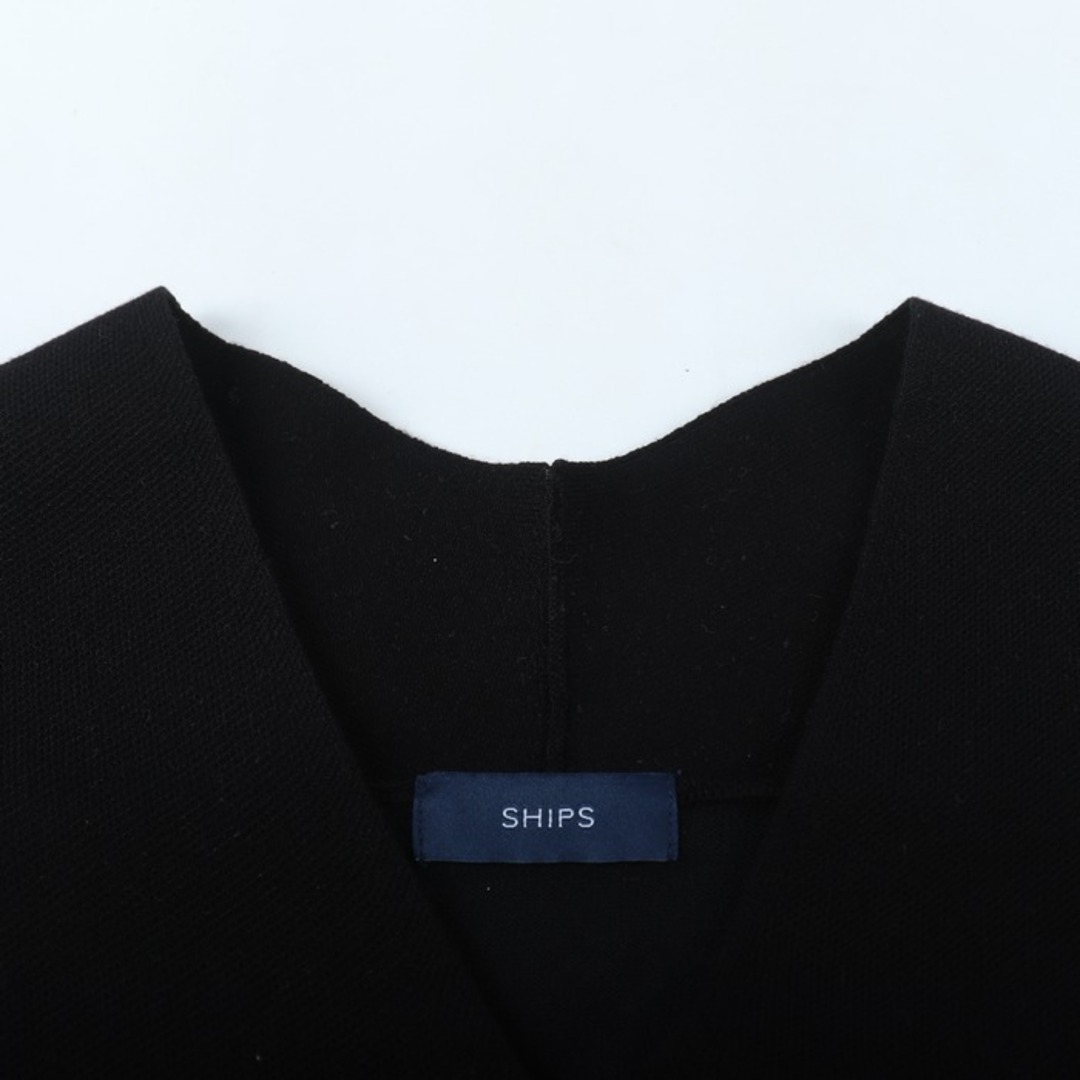 SHIPS(シップス)のシップス ニット トップス 長袖 セーター カットソー レディース ONEサイズ ブラック SHIPS レディースのトップス(ニット/セーター)の商品写真