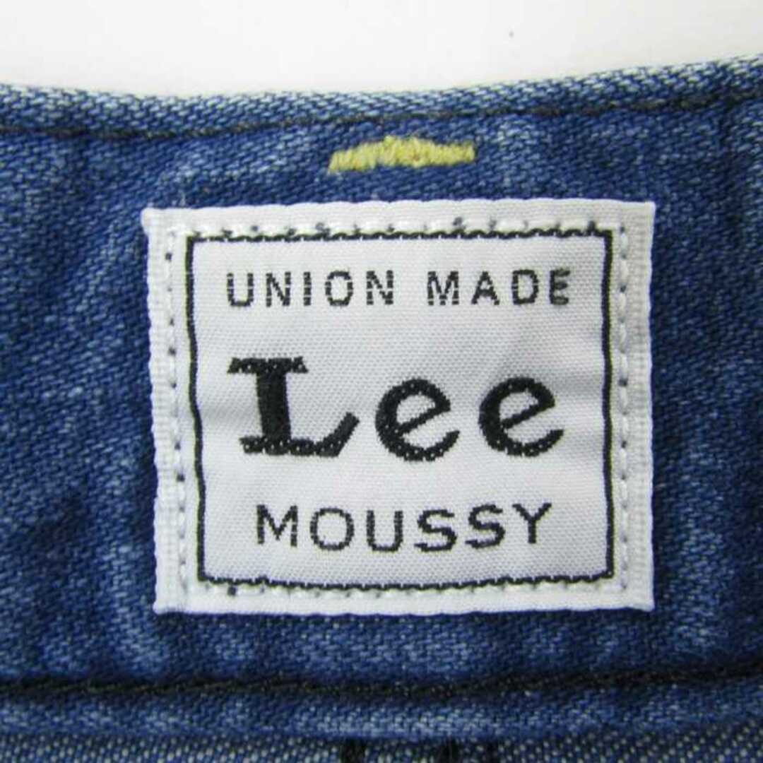 Lee(リー)のリー デニムパンツ ボトムス ジーンズ ワイド MOUSSY レディース XSサイズ ブルー Lee レディースのパンツ(デニム/ジーンズ)の商品写真