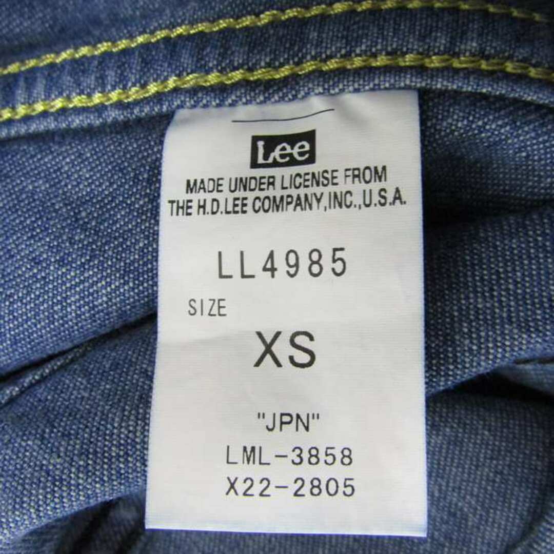 Lee(リー)のリー デニムパンツ ボトムス ジーンズ ワイド MOUSSY レディース XSサイズ ブルー Lee レディースのパンツ(デニム/ジーンズ)の商品写真