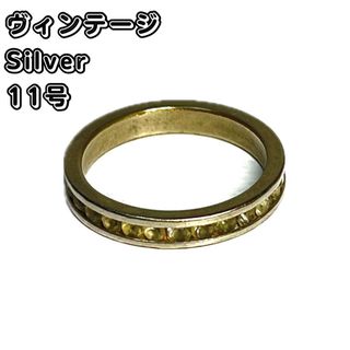 ヴィンテージ(VINTAGE)のヴィンテージ　リング　シルバー　指輪　アクセサリー　鑑定済み(リング(指輪))