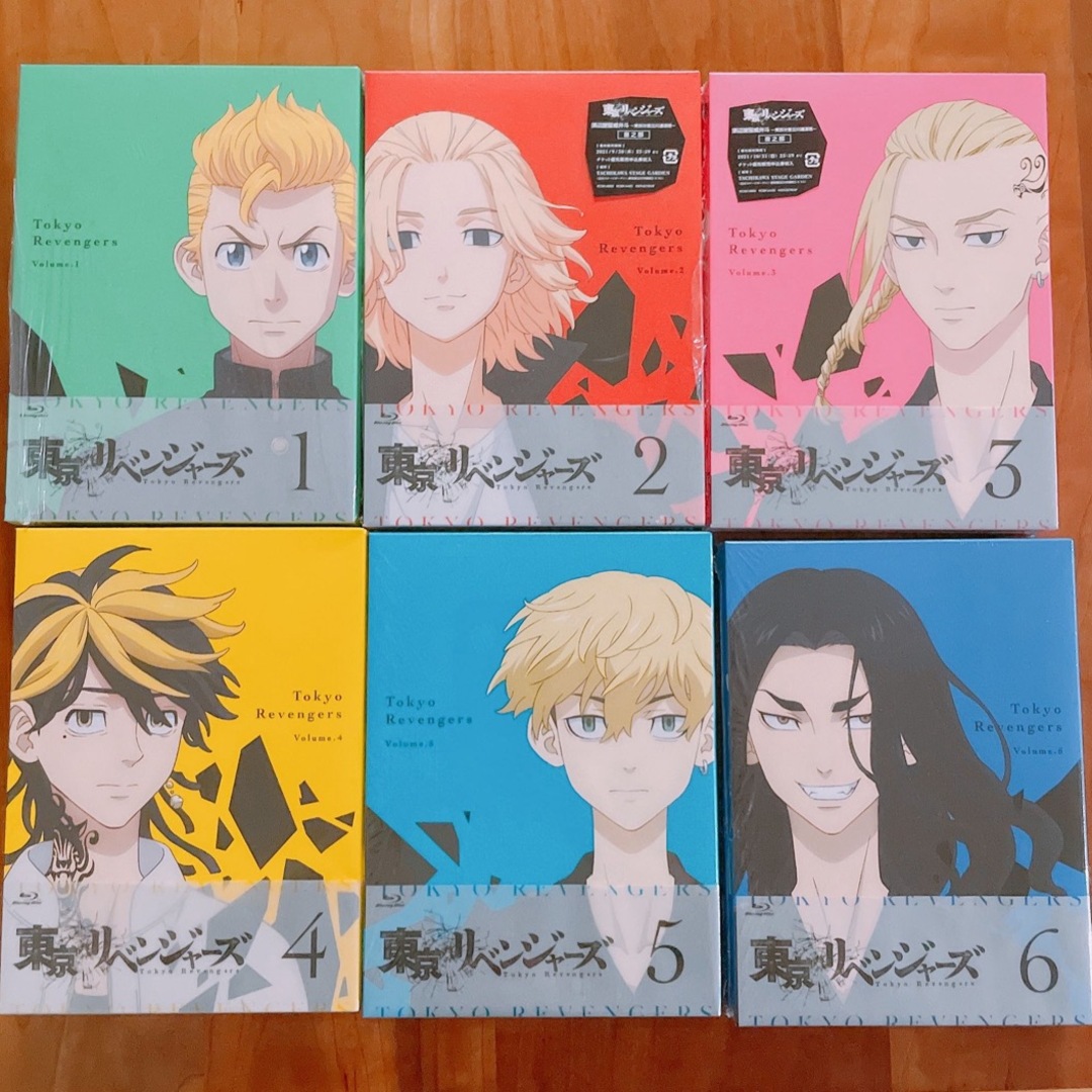 東京リベンジャーズ(トウキョウリベンジャーズ)のアニメ 東京リベンジャーズ 1期 Blu-ray 全巻セット エンタメ/ホビーのDVD/ブルーレイ(アニメ)の商品写真