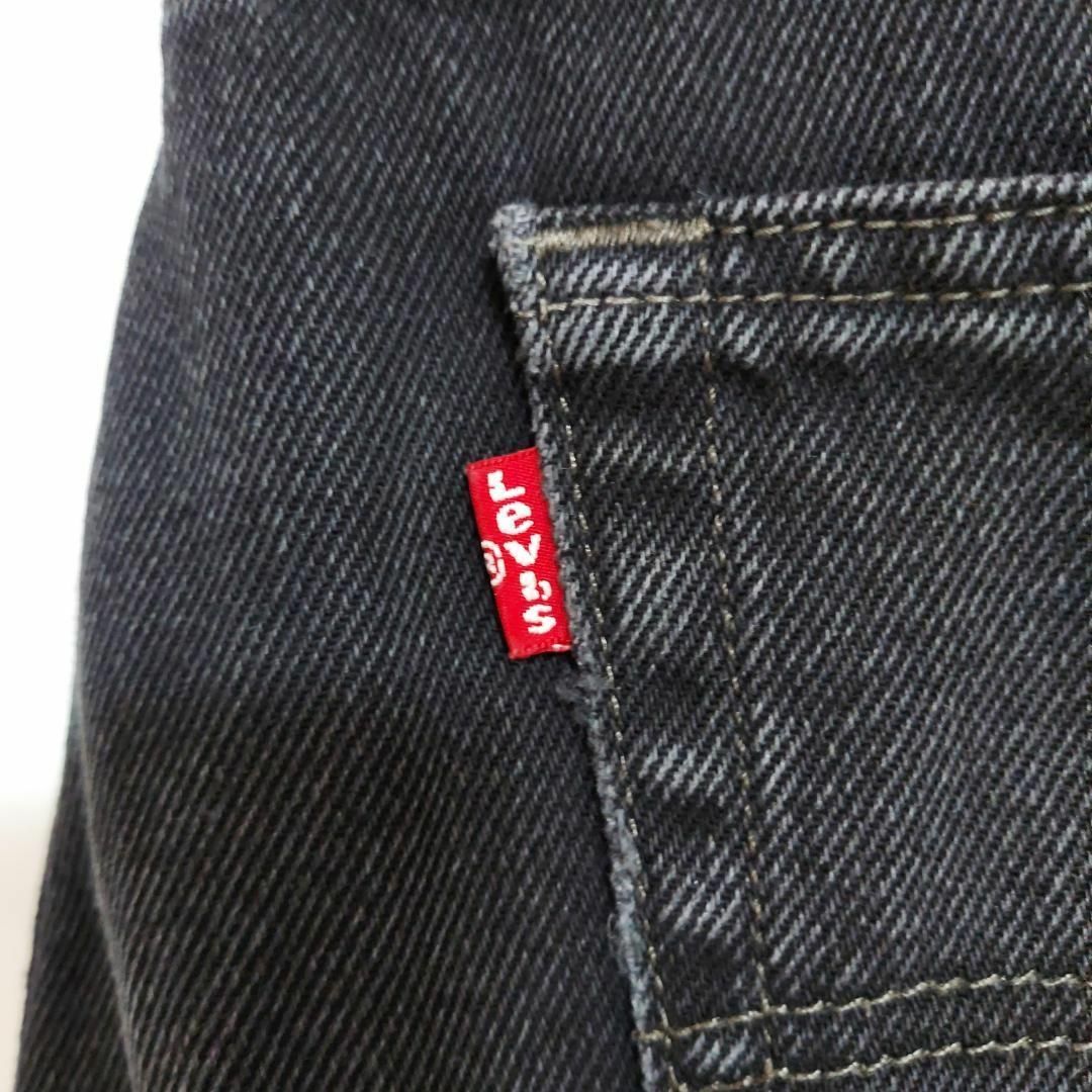 Levi's(リーバイス)のリーバイス550 Levis W36 ブラックデニム 黒 バギーパンツ 9059 メンズのパンツ(デニム/ジーンズ)の商品写真