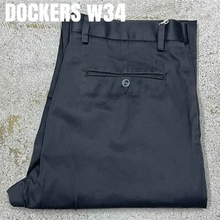 リーバイス(Levi's)の＊7546 DOCKERS ドッカーズ　ノータック　チノパン　スラックス　w34(チノパン)