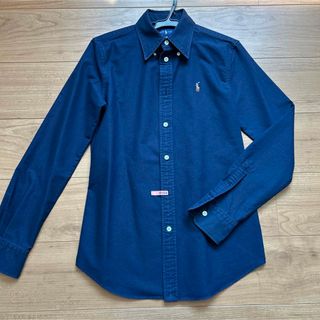 ラルフローレン(Ralph Lauren)の美品 ラルフローレン コットンシャツ  S   RALPH LAUREN(シャツ/ブラウス(長袖/七分))