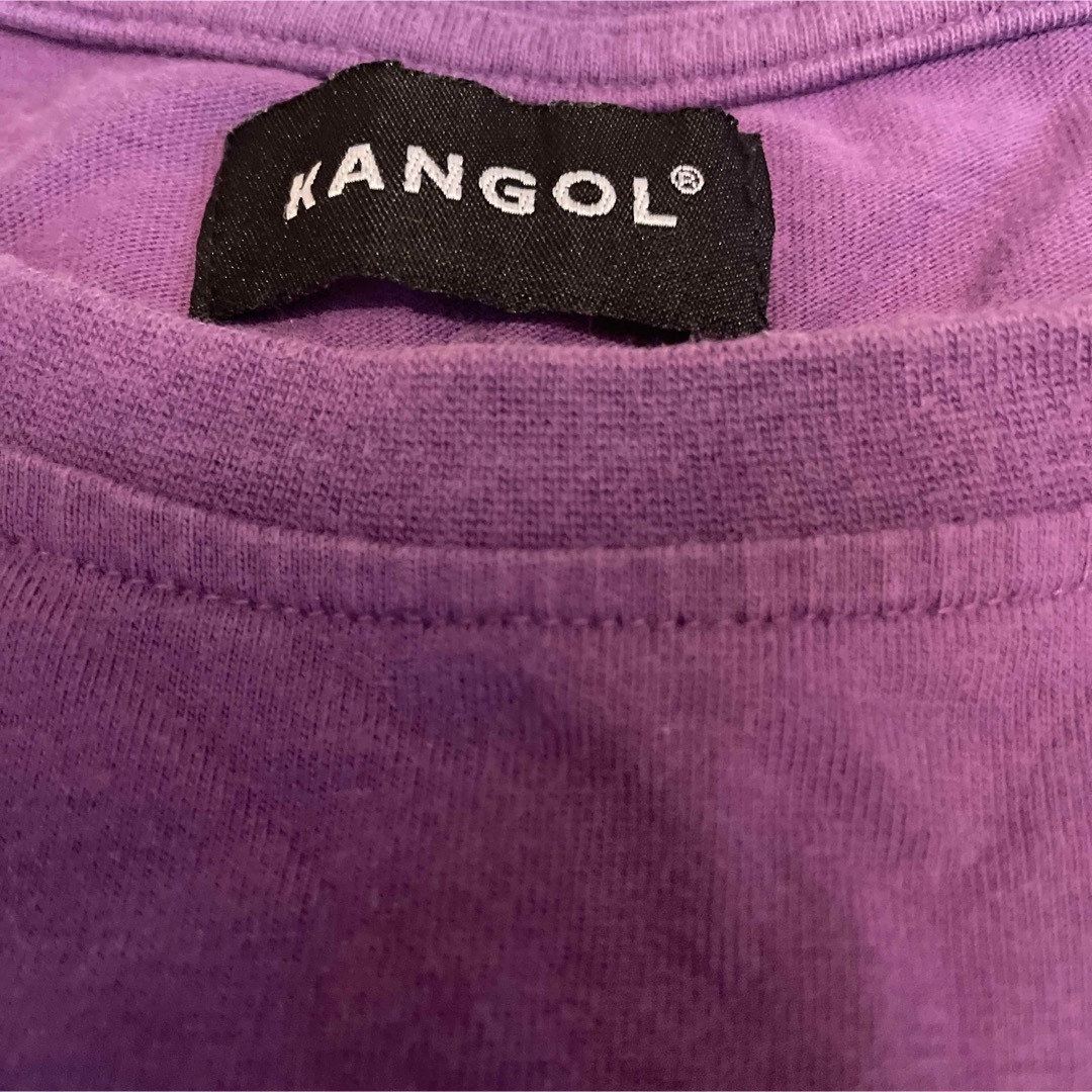 KANGOL(カンゴール)のカンゴール　ロンT 紫パープル　ワンポイント メンズのトップス(シャツ)の商品写真