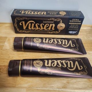 新品 Vusse28 ビューセン28 韓国ホワイトニング 歯みがき粉 2本(歯磨き粉)