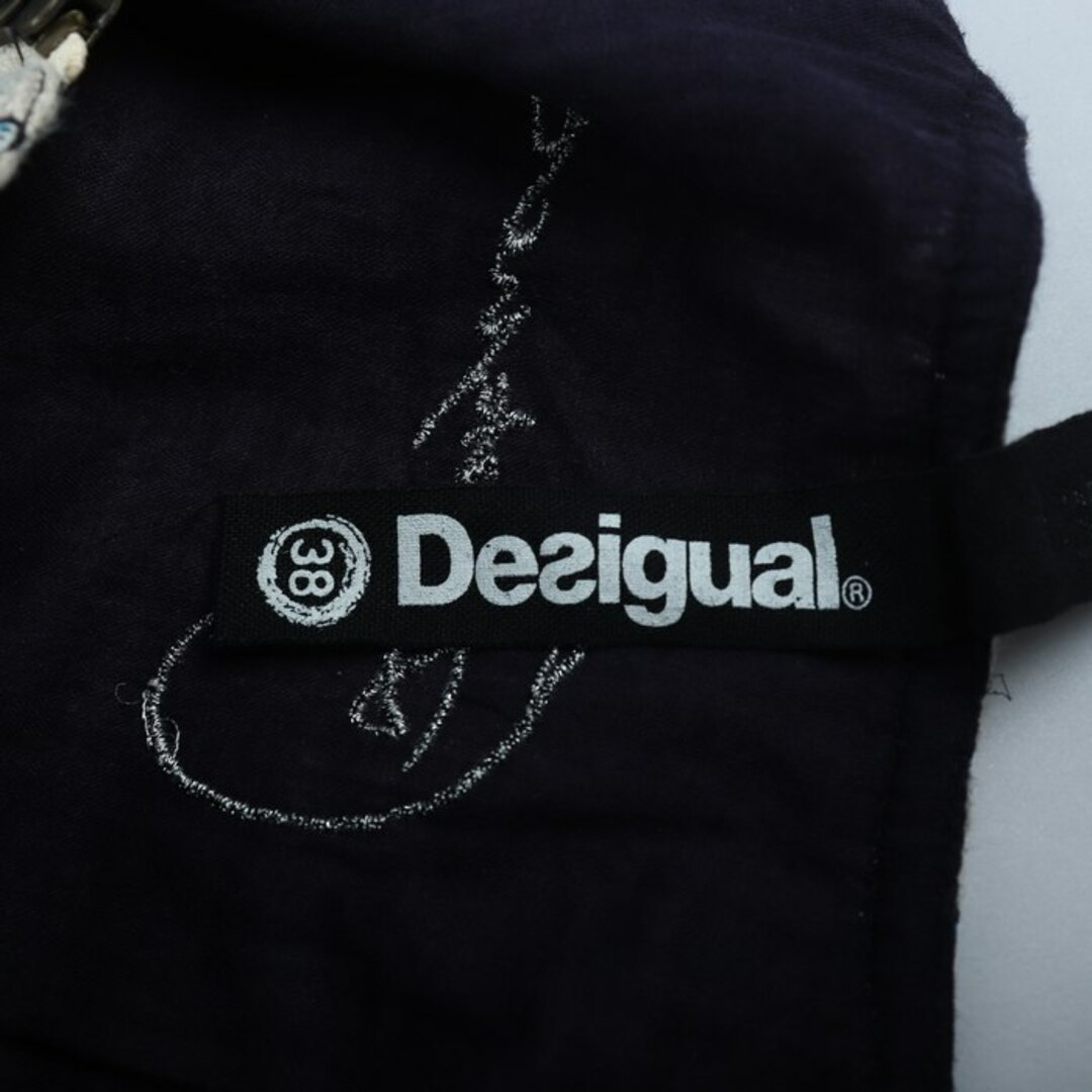 DESIGUAL(デシグアル)のデジグアル ワンピース トップス タンクトップ レディース 38サイズ ネイビー Desigual レディースのワンピース(その他)の商品写真