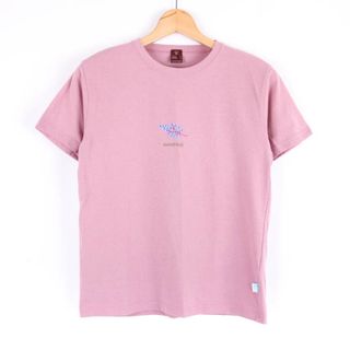 モンベル(mont bell)のモンベル 半袖Ｔシャツ トップス カットソー スポーツウエア ジムウエア レディース Mサイズ パープル mont-bell(Tシャツ(半袖/袖なし))