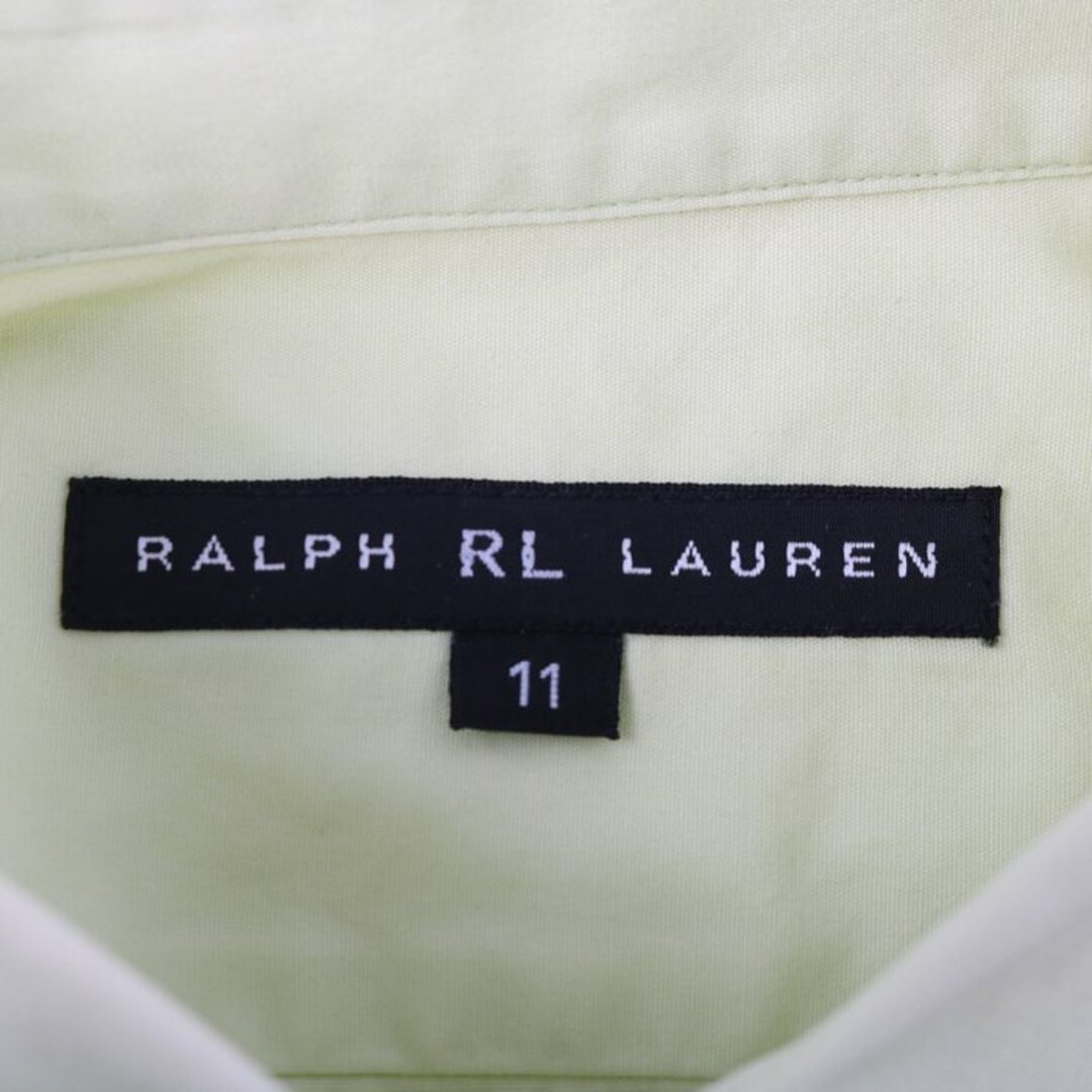 Ralph Lauren(ラルフローレン)のラルフローレン 半袖シャツ トップス カットソー レディース 11サイズ イエロー RALPH LAUREN レディースのトップス(カットソー(半袖/袖なし))の商品写真