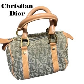 クリスチャンディオール(Christian Dior)のChristian Dior クリスチャン　ディオール　トロッターボストンバッグ(ボストンバッグ)