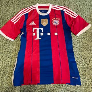 アディダス(adidas)のバイエルン　ウェア　ミュンヘン　サッカーゲームシャツ　ゲームシャツ　Mサイズ(Tシャツ/カットソー(半袖/袖なし))