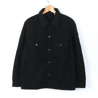 ユニクロ(UNIQLO)のユニクロ デニムジャケット アウター ブルゾン U メンズ Mサイズ ブラック UNIQLO(Gジャン/デニムジャケット)