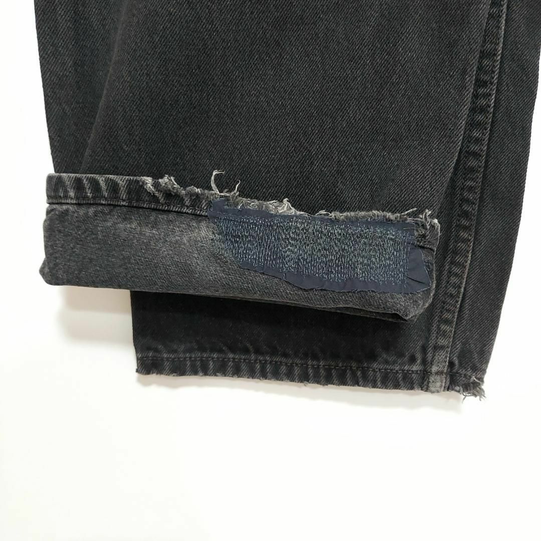 Levi's(リーバイス)のリーバイス550 Levis W36 ブラックデニムパンツ 黒 00s 9061 メンズのパンツ(デニム/ジーンズ)の商品写真