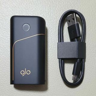 グロー(glo)の【未使用に近い極美品】 グロープロ glo pro ブラック(タバコグッズ)