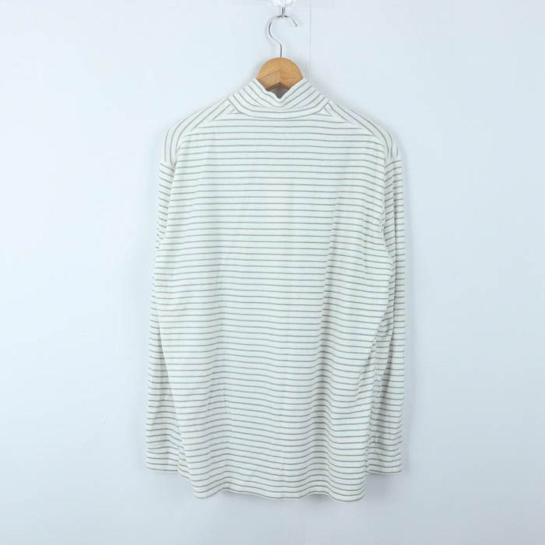 UNIQLO(ユニクロ)のユニクロ 長袖Ｔシャツ トップス ヒートテックストレッチフリース モックネック メンズ XLサイズ ホワイト UNIQLO メンズのトップス(Tシャツ/カットソー(七分/長袖))の商品写真