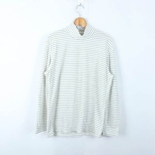 ユニクロ(UNIQLO)のユニクロ 長袖Ｔシャツ トップス ヒートテックストレッチフリース モックネック メンズ XLサイズ ホワイト UNIQLO(Tシャツ/カットソー(七分/長袖))