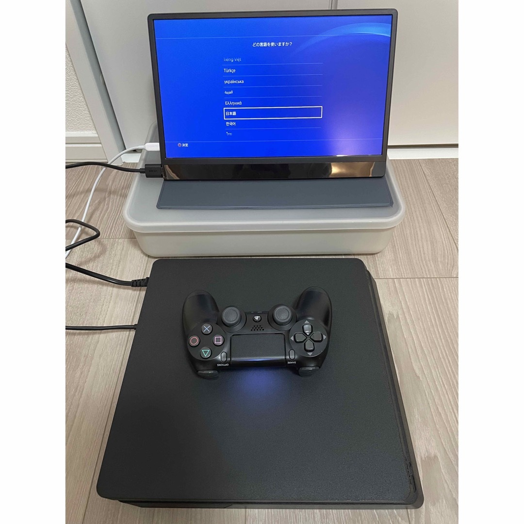 SONY(ソニー)のSONY PlayStation4 本体 CUH-2100AB01 エンタメ/ホビーのゲームソフト/ゲーム機本体(家庭用ゲーム機本体)の商品写真