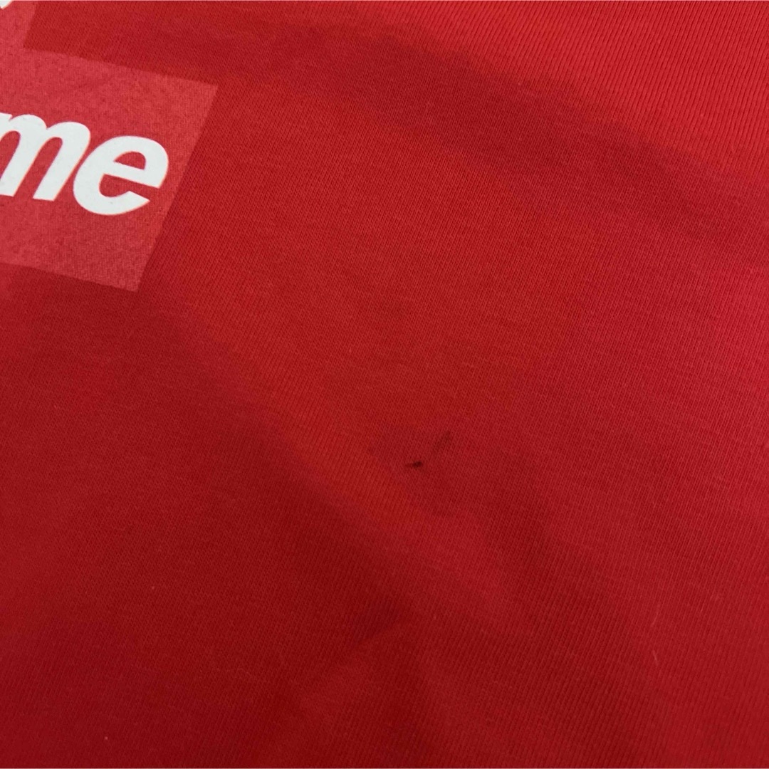 Supreme(シュプリーム)のSupreme Cross Box Logo Tee 赤 RED メンズのトップス(Tシャツ/カットソー(半袖/袖なし))の商品写真