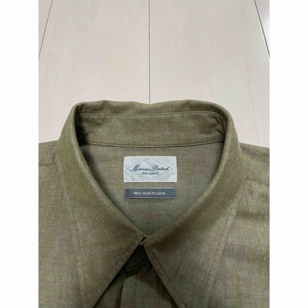 COMOLI(コモリ)のMarvine Pontiak Shirt Makers Military SH メンズのトップス(シャツ)の商品写真