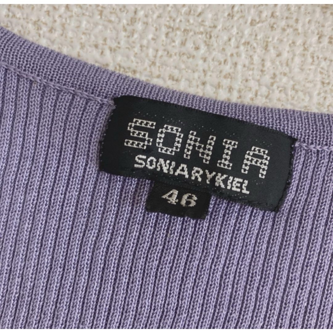 SONIA RYKIEL(ソニアリキエル)の美品　SONIA RYKIEL ソニアリキエル　オンワード樫山　カットソー レディースのトップス(カットソー(半袖/袖なし))の商品写真