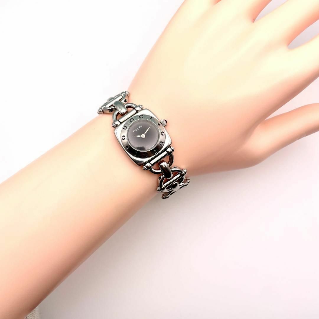 Gucci(グッチ)の極美品■稼働 磨き グッチ ホースビット チェーン ブレス レディース 綺麗 レディースのファッション小物(腕時計)の商品写真