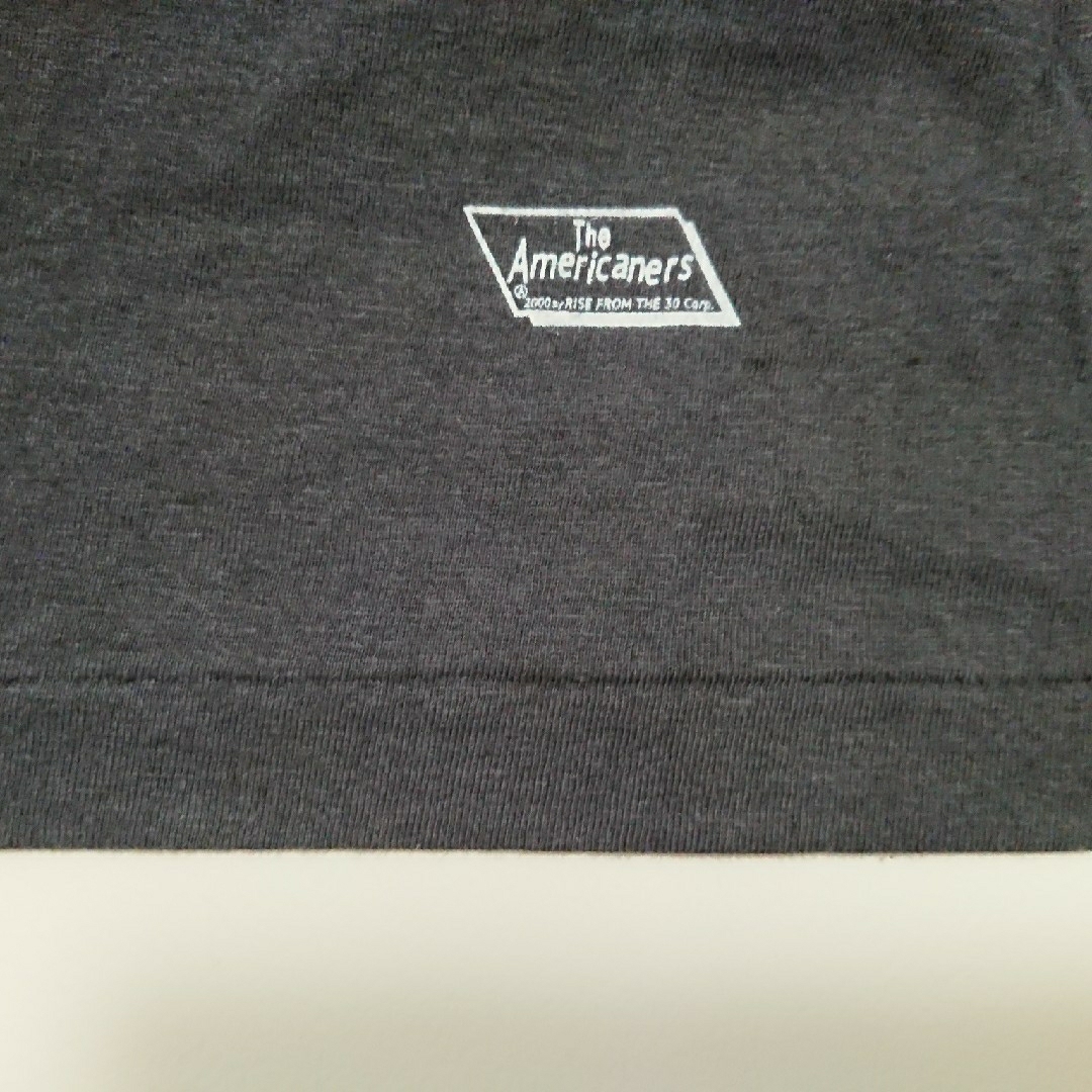 AMERICANA(アメリカーナ)のムツコ様専用 新品タグ付＜AMERICANA＞バックＶネックフットボールＴシャツ レディースのトップス(Tシャツ(長袖/七分))の商品写真