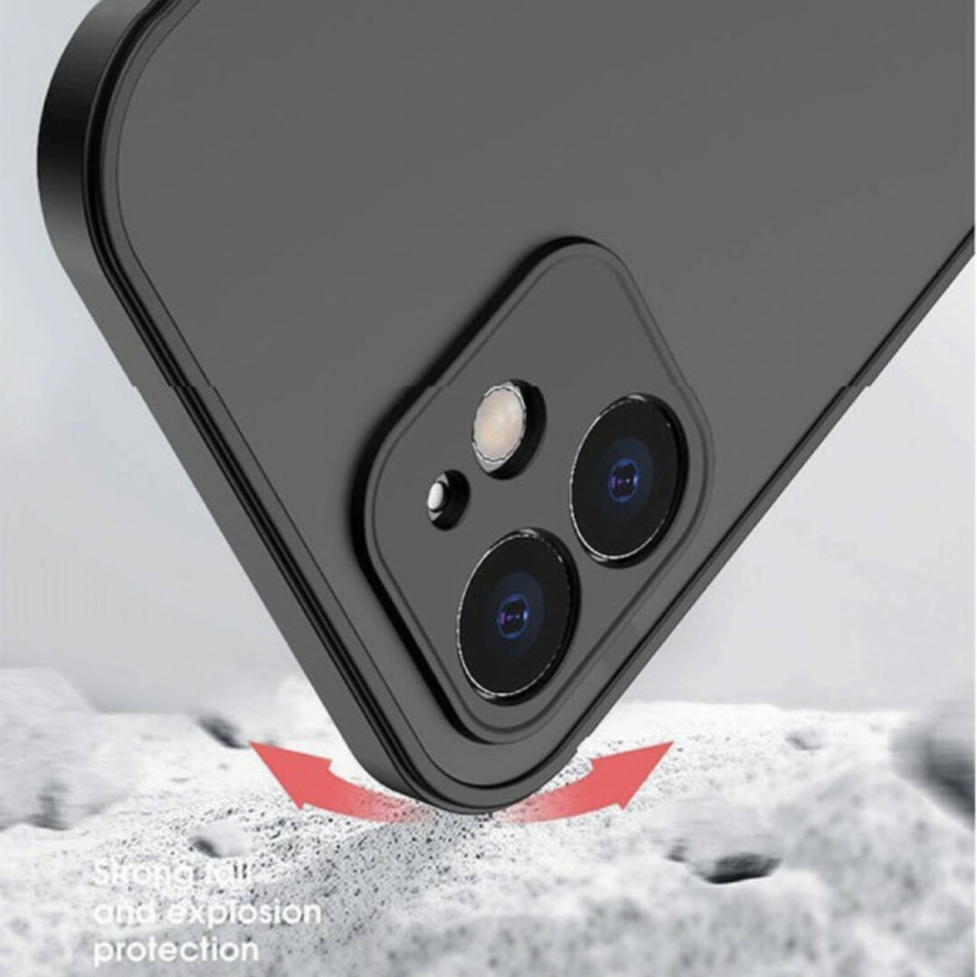 iPhone13Pro マット ワイヤレス充電対応 黒 KT-77 スマホ/家電/カメラのスマホアクセサリー(iPhoneケース)の商品写真