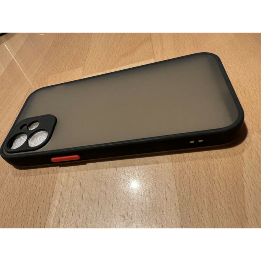 iPhone13Pro マット ワイヤレス充電対応 黒 KT-77 スマホ/家電/カメラのスマホアクセサリー(iPhoneケース)の商品写真