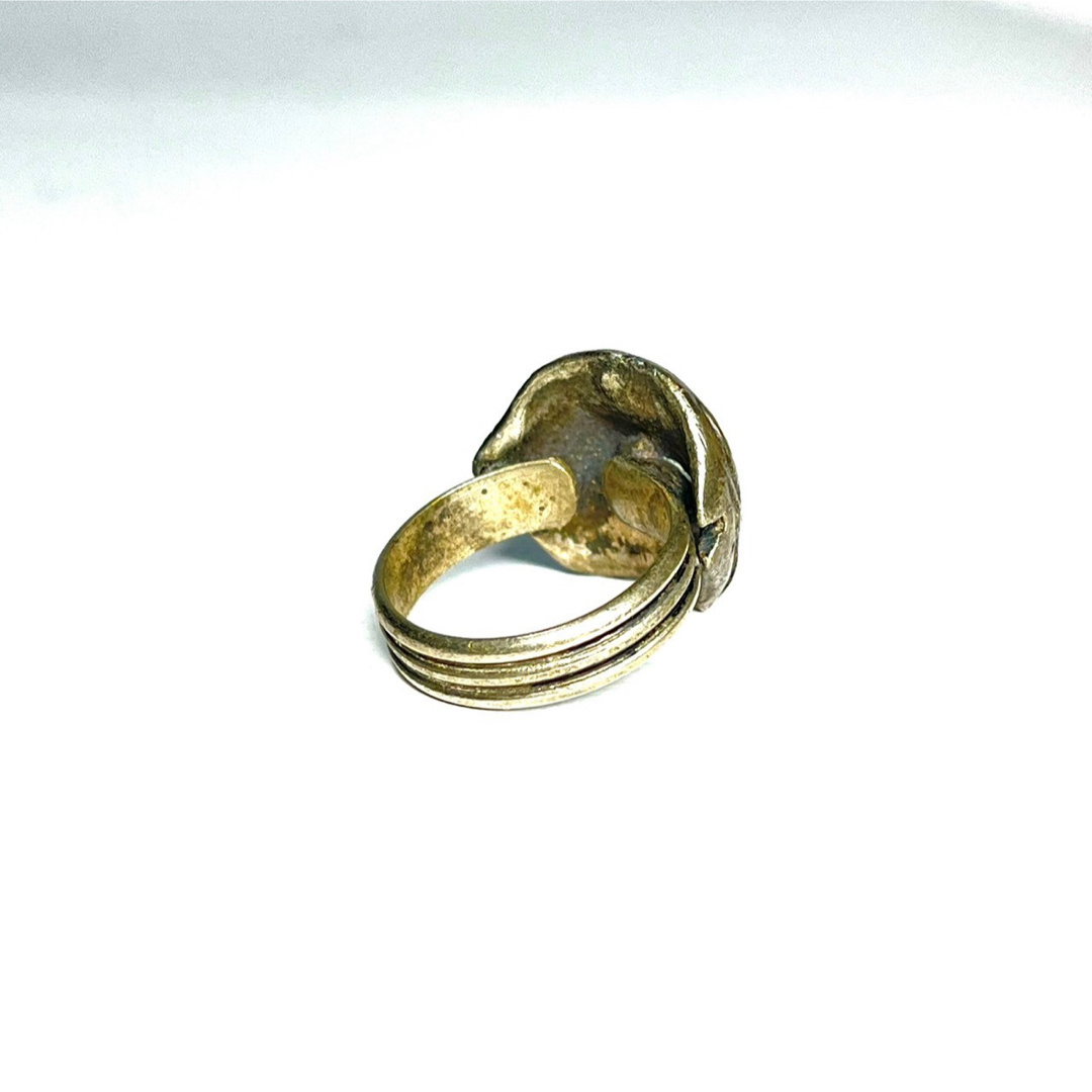 VINTAGE(ヴィンテージ)のヴィンテージ　ホース　リング　シルバー　指輪　アクセサリー　鑑定済み メンズのアクセサリー(リング(指輪))の商品写真