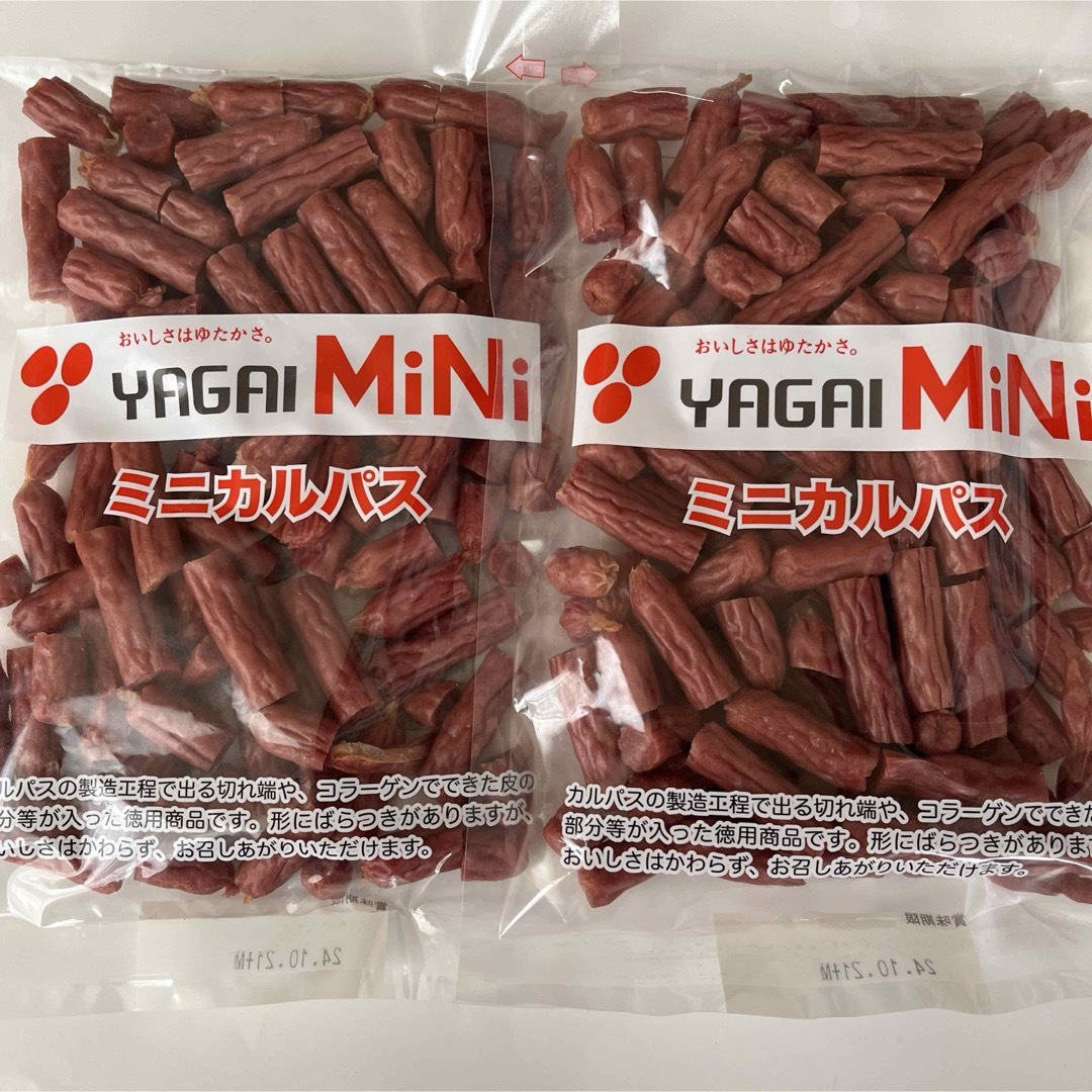 最安値　大人気‼️お徳用　ヤガイのコラーゲン入りミニカルパス250g✖︎2袋 食品/飲料/酒の加工食品(その他)の商品写真