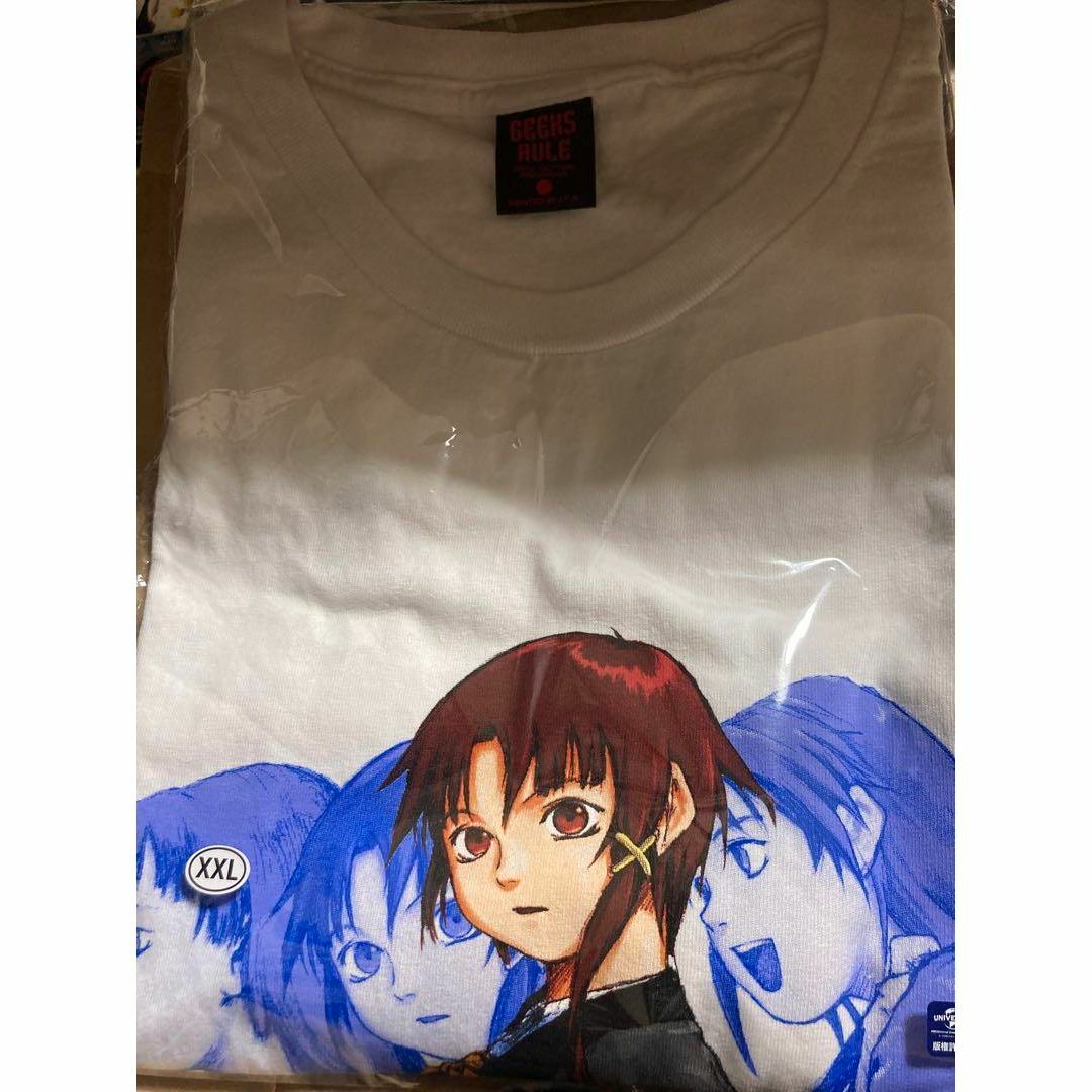 XXL serial experiments lain GEEKS RULE 3 メンズのトップス(Tシャツ/カットソー(半袖/袖なし))の商品写真