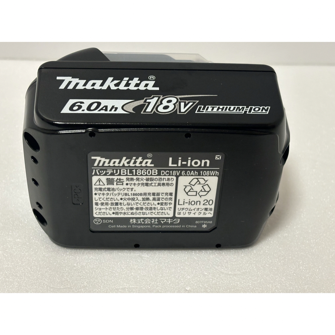 Makita(マキタ)のマキタ 電動工具 18V 高容量6.0Ah スライド式バッテリー リチウムイオン その他のその他(その他)の商品写真