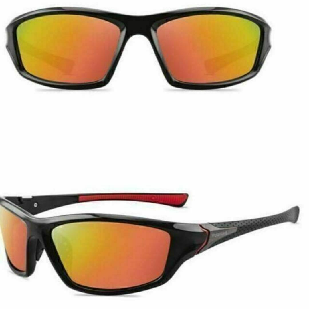 スポーツサングラスNO.3 偏光レンズ UVカット 軽量 スノボ スキー 登山 レディースのファッション小物(サングラス/メガネ)の商品写真