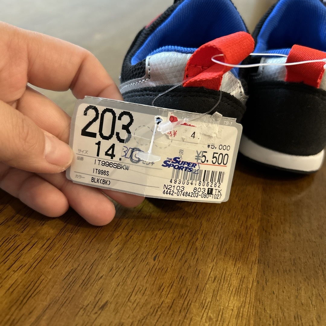 New Balance(ニューバランス)のニューバランス　新品　シューズ キッズ/ベビー/マタニティのベビー靴/シューズ(~14cm)(スニーカー)の商品写真