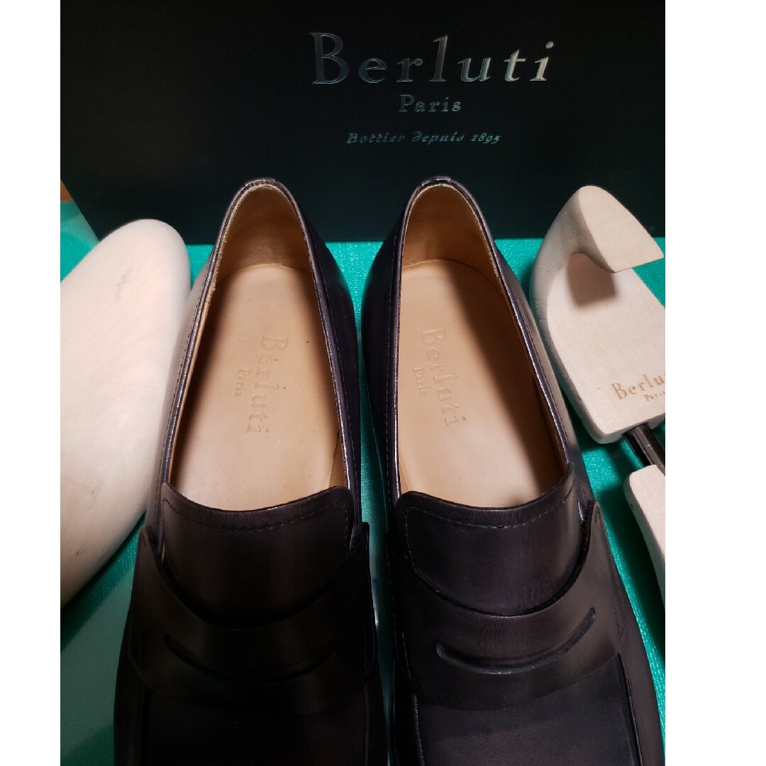 Berluti(ベルルッティ)の【極美品】Berluti　ベルルッティ　ガスパール　ガレ　ローファー　8.5 メンズの靴/シューズ(スリッポン/モカシン)の商品写真