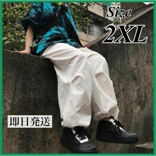 2XL スノーカモパンツ ワイドパンツ ユニセックス スノーパンツ 韓国 軍物(その他)