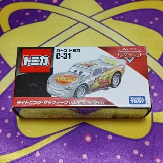 カーズ トミカ C-31 ライトニング・マックィーン （シルバーレーサータイプ）(ミニカー)